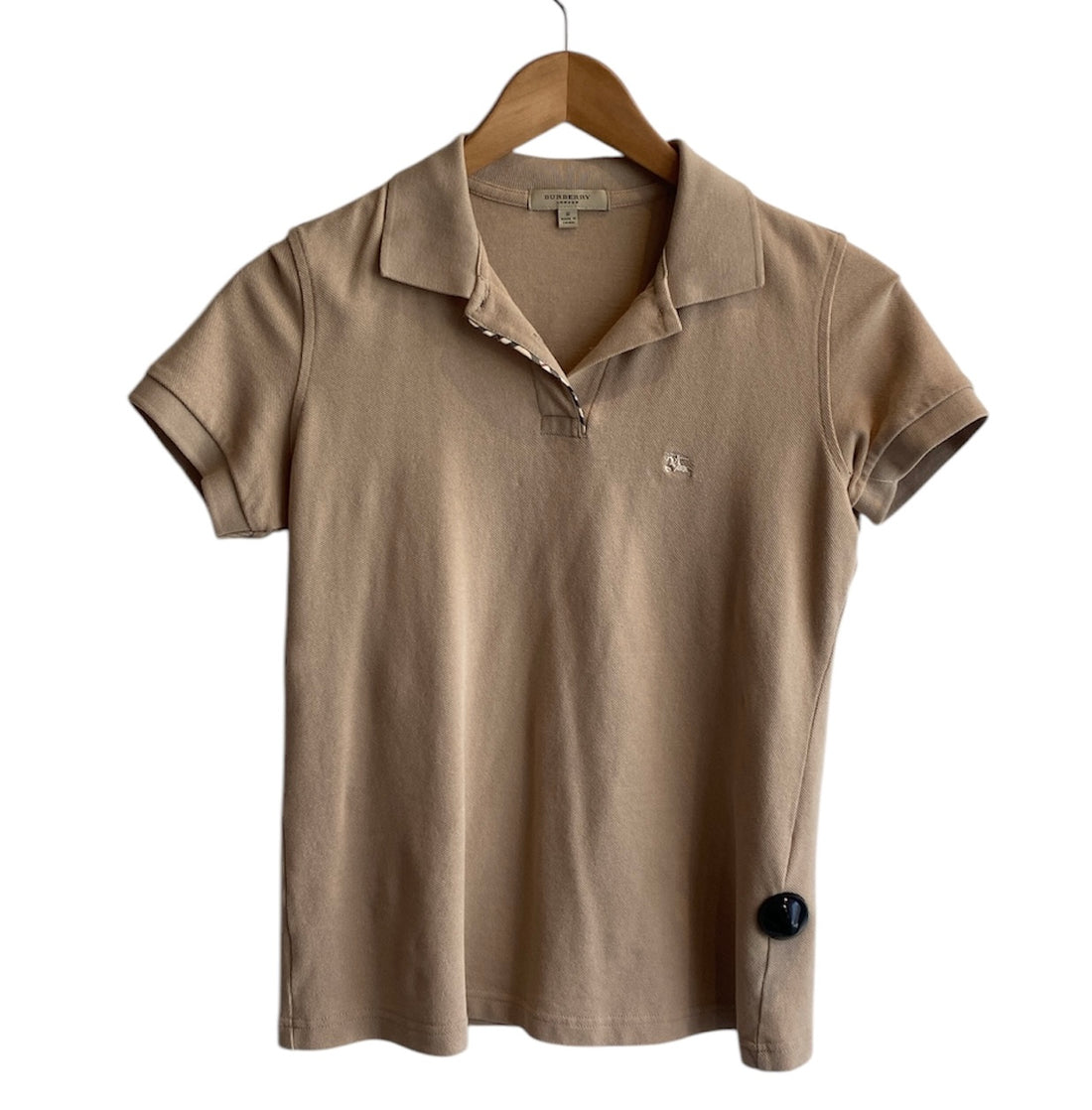 Burberry Beige Logo Polo