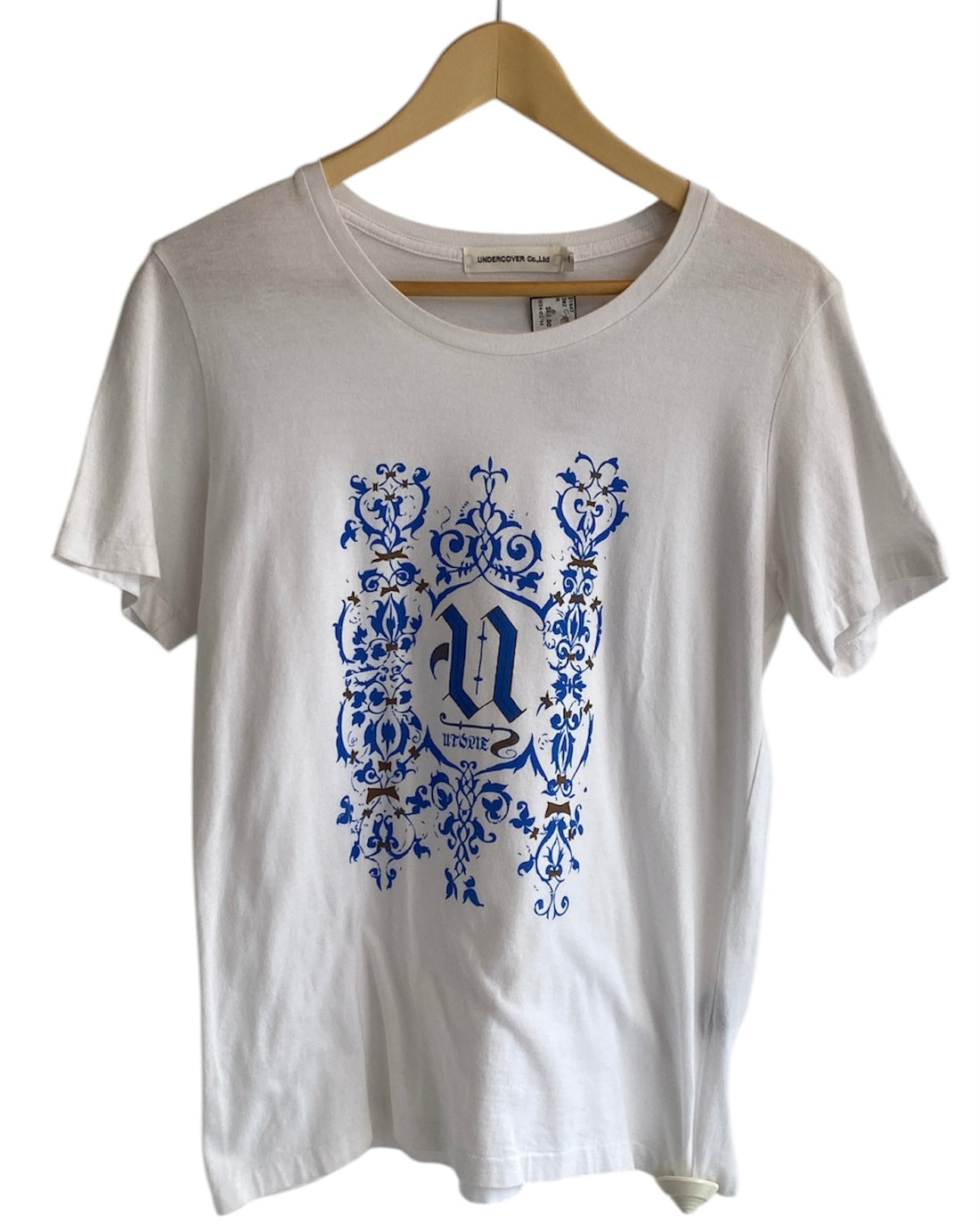 Undercover Blue Logo Tee - 1 (S/M)