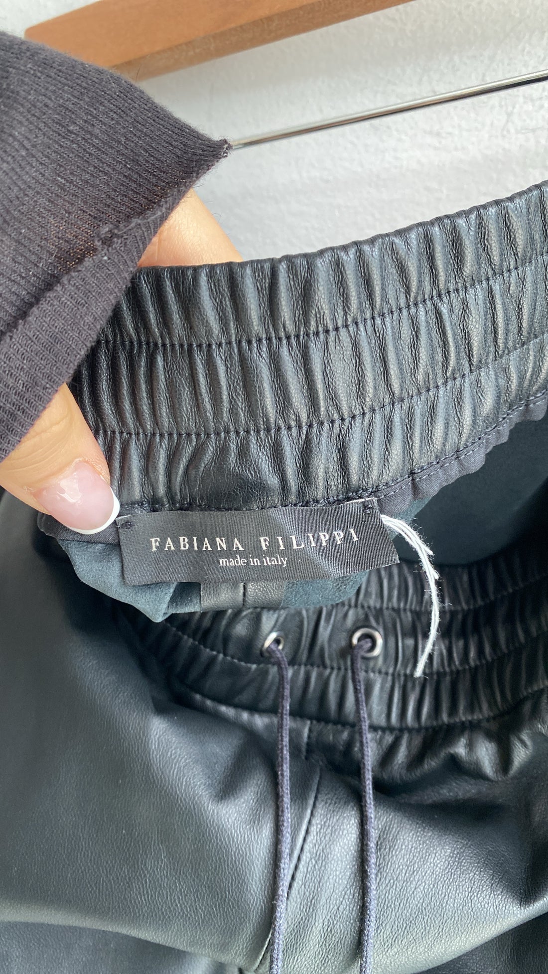 Fabiana Filippi Leather Shorts
