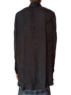 Balenciaga Black Combo Knit Scarf Sweater - 4