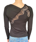 Christopher Esber Lace Long Sleeve Top