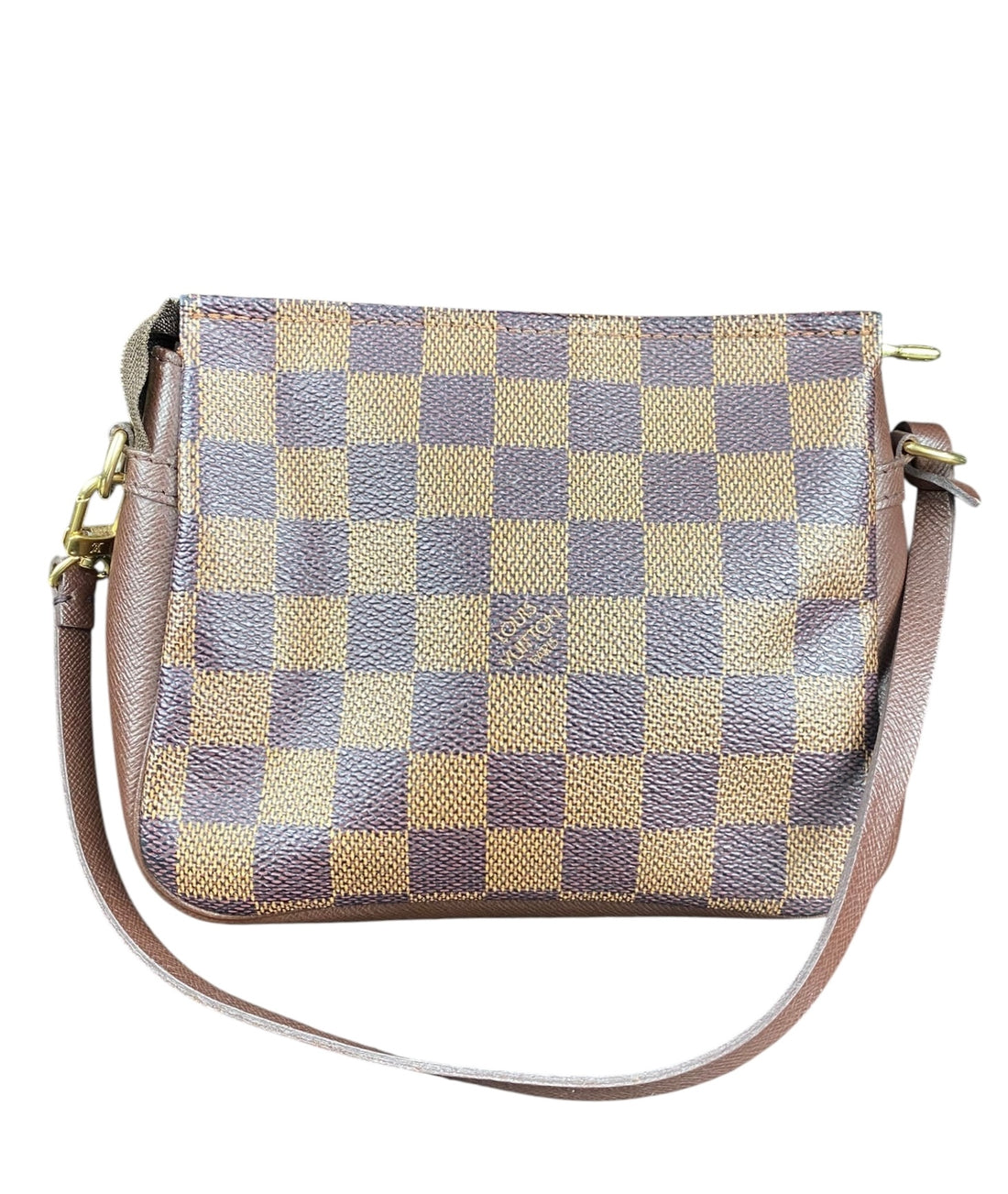 Louis Vuitton Damier Ebene Trousse Mini Pochette Bag