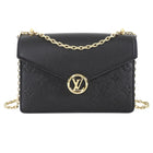 Louis Vuitton Black Empriente Leather Rosy Wallet on Chain Bag