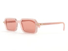 Fendi Blush Pink Acetate Selleria Rectangle Sunglasses FE40174I 64Z 51