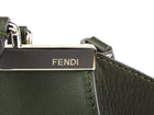 Fendi Dark Green Leather 3Jours Two Way Tote Bag