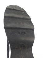 Fendi FF Monogram Logo Black Laced Sock Boot - 40