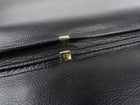 Fendi Vintage Pequin Coated Canvas and Leather Document Holder
