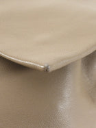 Fendi Taupe Soft Leather Baguette Two Way Bag