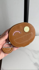 Hermes In the Loop Wink Card Holder - Caramel / Mauve Sylvestre / Jaune Bourgeon