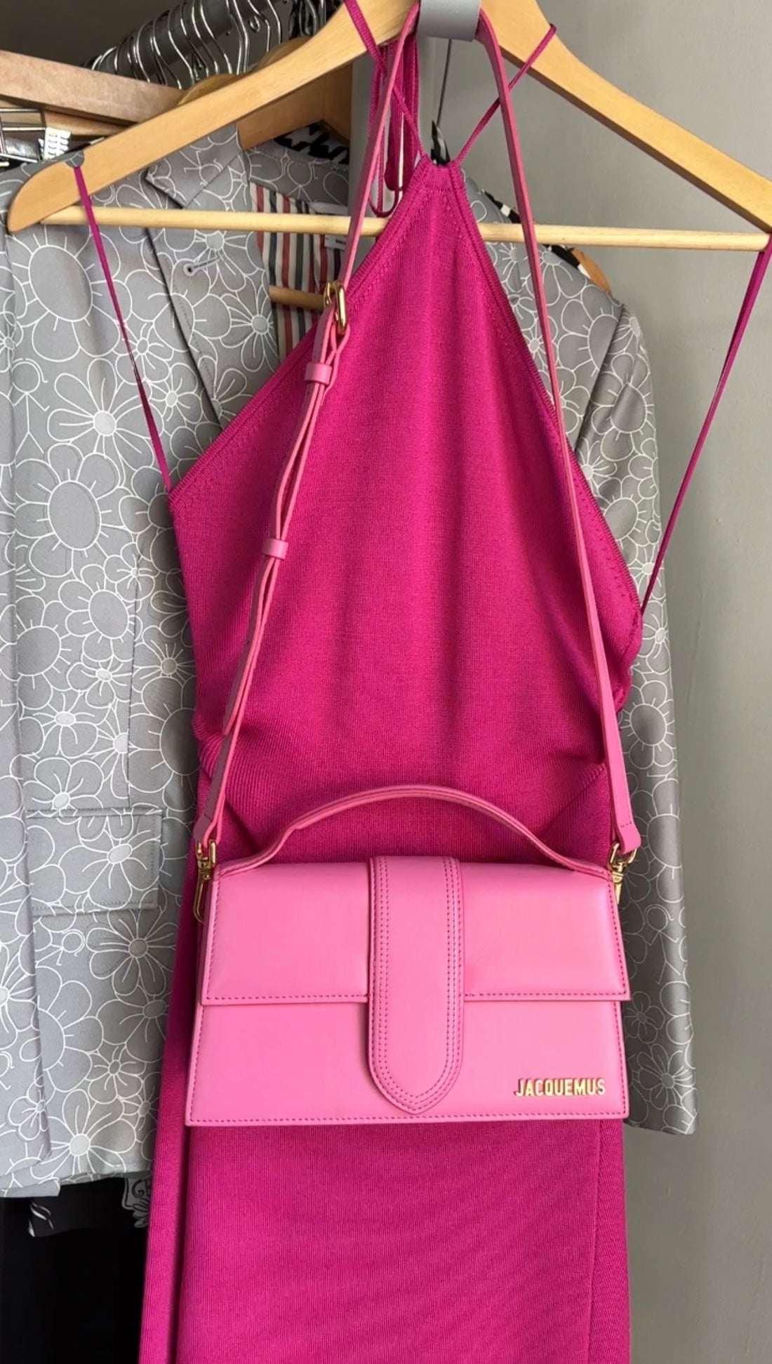 Jacquemus Pink Le Grand Bambino Bag