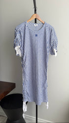 Chanel 19C Blue White Stripe Coco Dress - FR40 / M