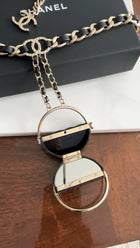 Chanel 23C Hula Hoop Bag Compact Charm Necklace / Belt