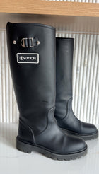 Louis Vuitton Coated Rubber Tall Tack Sole Rain Boot - 7