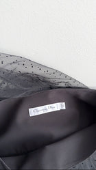 Christian Dior Black Tulle Net Skirt - FR36 / USA 4