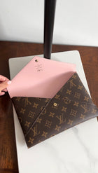 Louis Vuitton Monogram Kirigami Pouch Large Pink