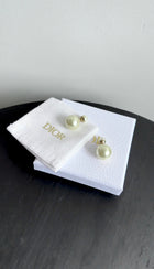 Christian Dior Tribales Faux Pearl Earrings