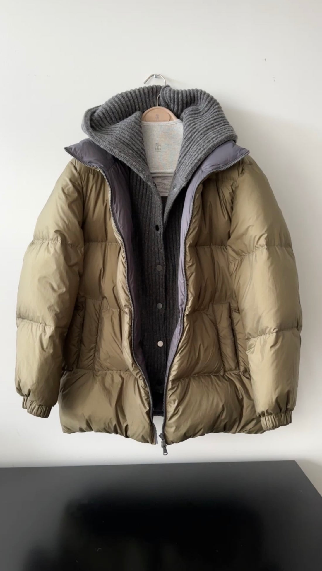 Brunello Cucinelli in Cashmere Down Puffer Jacket S