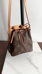 Louis Vuitton Monogram Nano Noe Drawstring Bag