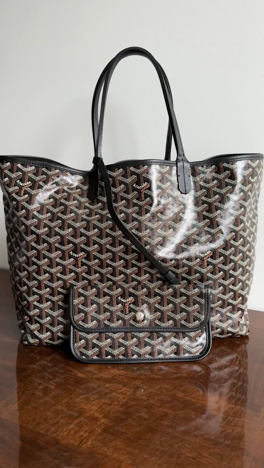 Goyard saint louis tote coated canvas pm Clearance