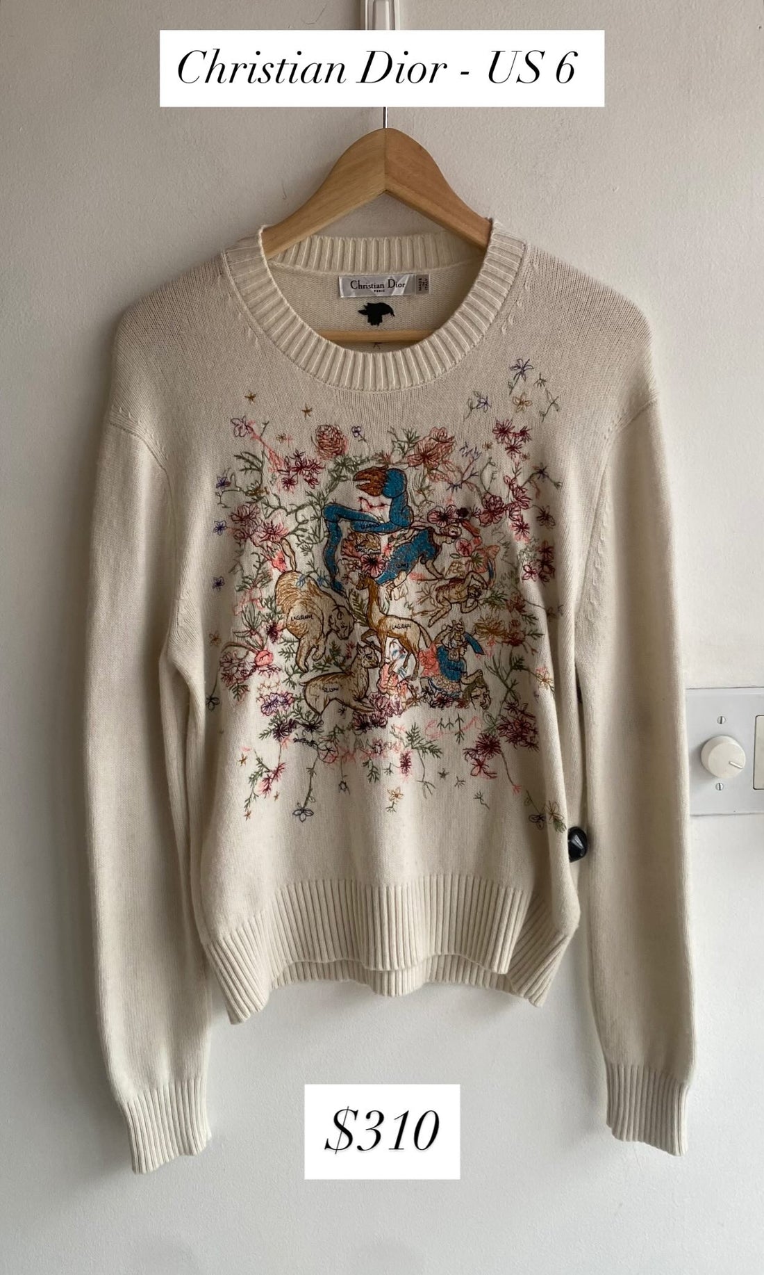 Dior sweater - US 6