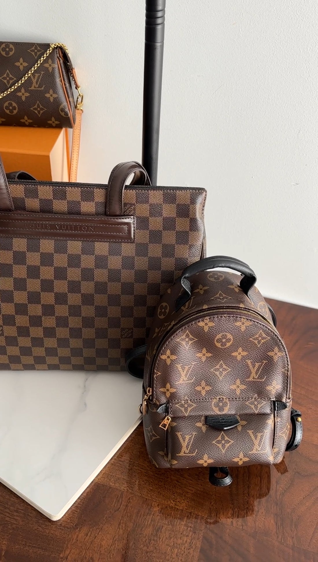 Louis Vuitton Monogram Canvas Palm Springs Mini Backpack