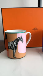 Hermes La Serpentine 2 Mugs Set - Horse