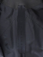 Gareth Pugh Black Alpaca and Leather Flare Zip Coat - US 10