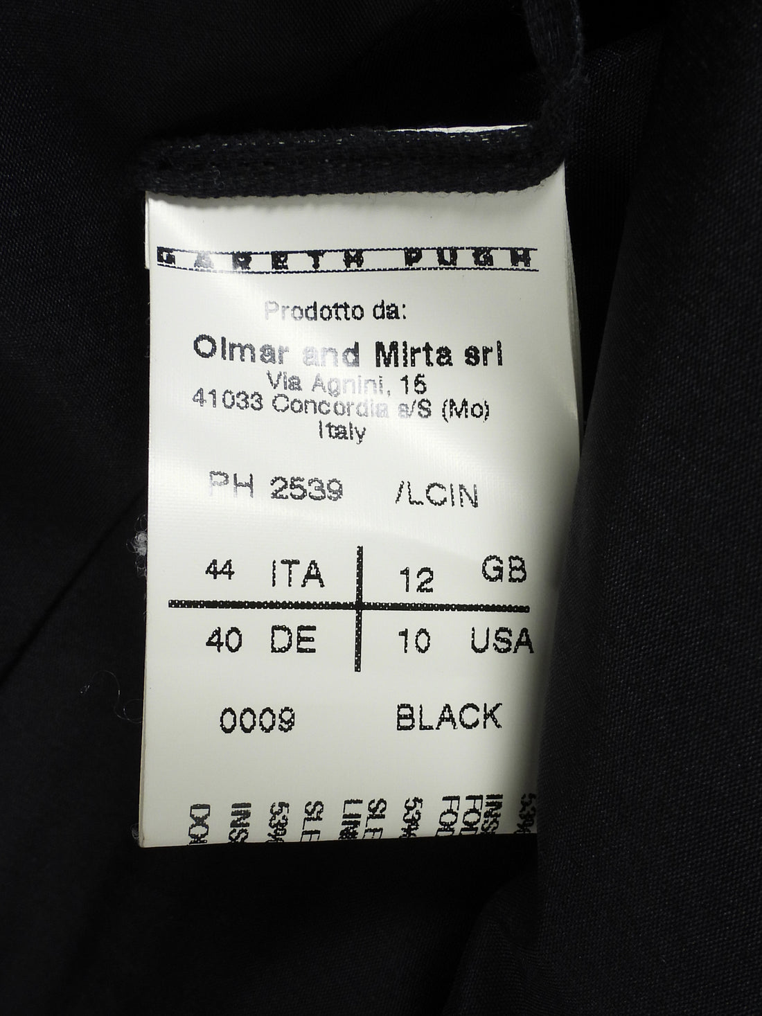 Gareth Pugh Black Alpaca and Leather Flare Zip Coat - US 10