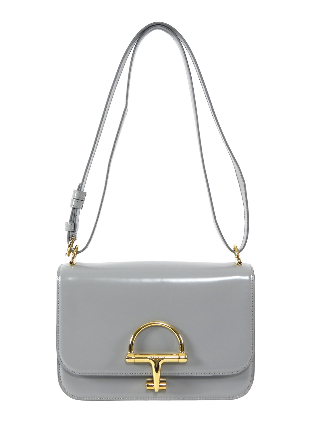 Gucci Grey Siena Small Horsebit Shoulder Bag