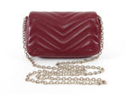 Gucci Red Marmont Mini Rosso Ancora Red Shoulder Chain Bag