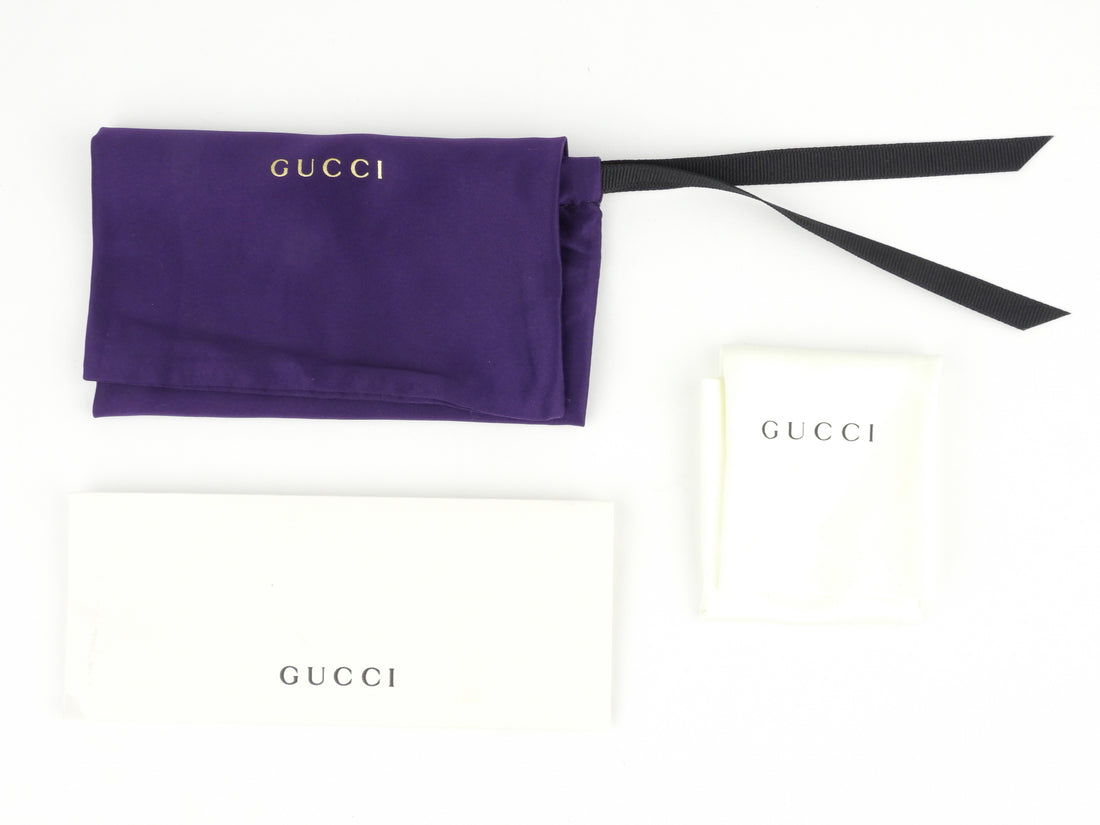 Gucci GG Marmont Black Acetate Square Sunglasses GG0998S