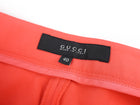 Gucci Salmon Pink Silk Pleated Trouser - 40
