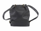 Gucci Black Red Kingsnake Motif Grained Leather Convertible Backpack Tote
