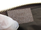 Gucci Brown Monogram Supreme Canvas Web Small Ophidia Dome Cosmetic Case Bag