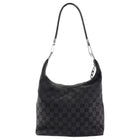 Gucci Vintage Tom Ford Era Black Monogram Canvas Hobo Bag