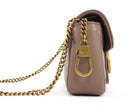 Gucci Beige Double G Marmont Mini Chain Shoulder Bag Mini