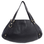 Gucci Navy Grained Leather Abbey Tote