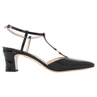 Gucci Double G T-Bar Patent Leather Pumps Black - 40