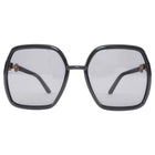 Gucci Black Square Horsebit Temple Sunglasses GG0890S
