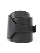 Haider Ackermann Black Leather Double Wrap Waist Belt - XS