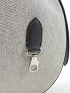 Hermes Ecru and Black Noir 2024 Arcon GM Toile and Leather Shoulder Bag GM