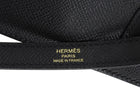 Hermes Black Noir 2020 Kelly 28 Sellier Epsom Bag GHW
