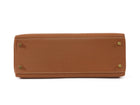 Hermes Gold Vintage 1996 Kelly 32 Courchevel Gold GHW