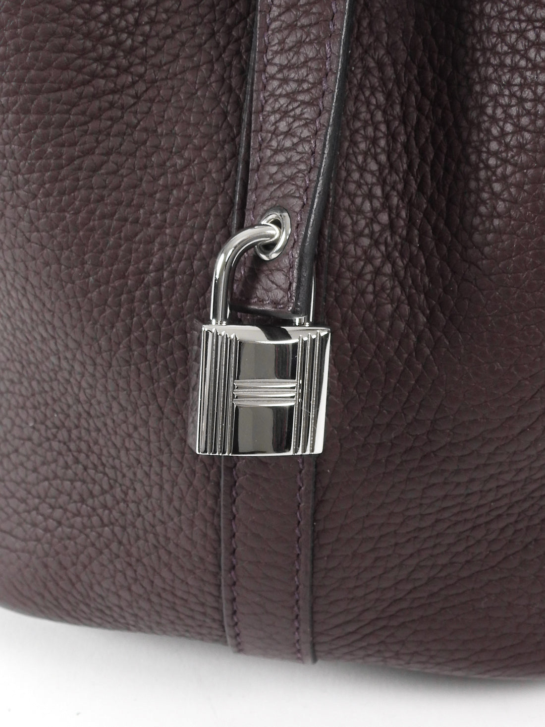 Hermes Dark Brown 2022 Picotin 18 Dark Brown Clemence Bag PHW