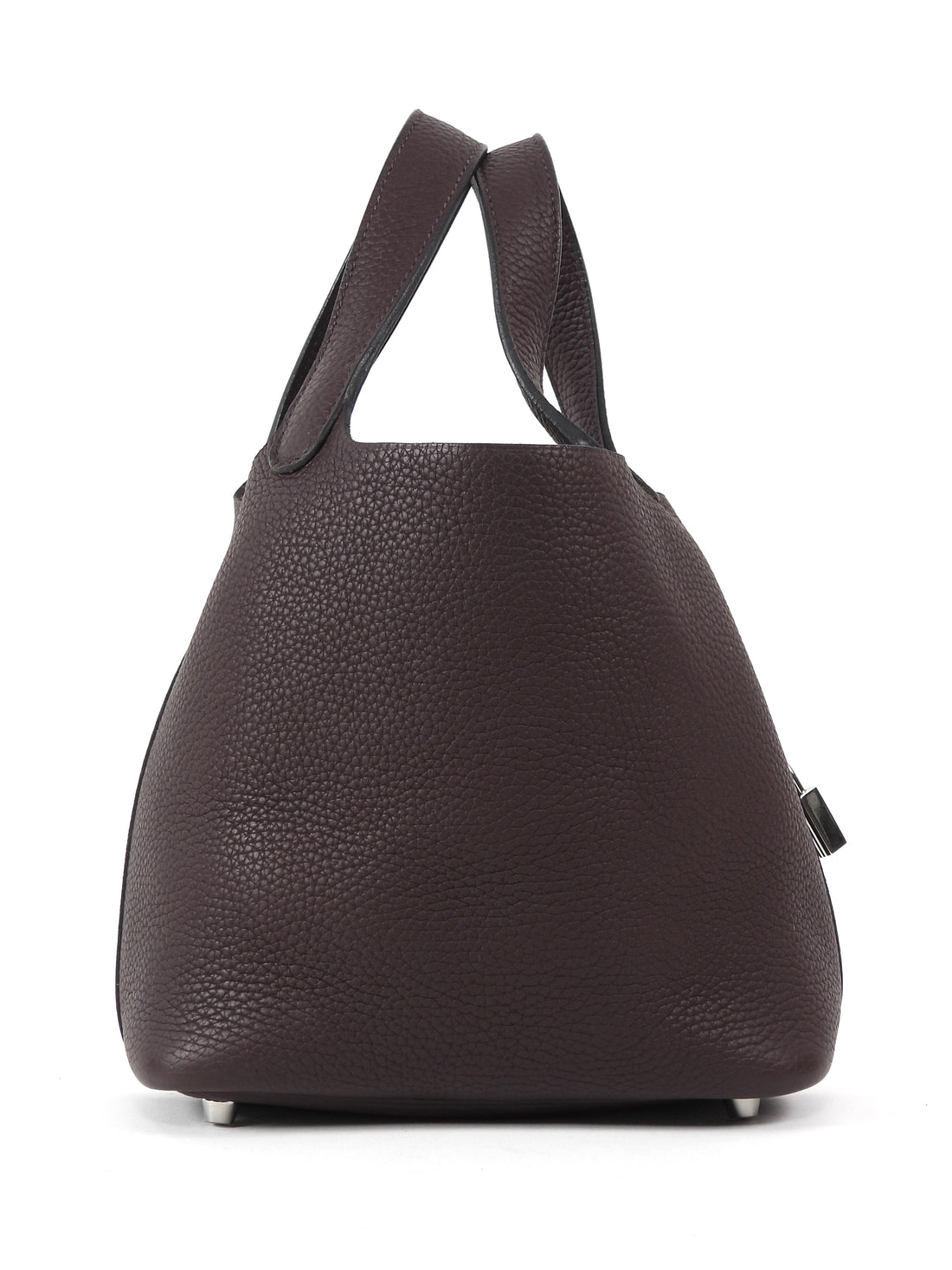 Hermes Dark Brown 2022 Picotin 18 Dark Brown Clemence Bag PHW