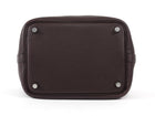 Hermes Dark Brown 2022 Picotin 18 Dark Brown Clemence Bag PHW