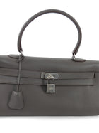Hermes Etoupe JPG Shoulder Kelly 42 Clemence PHW Bag