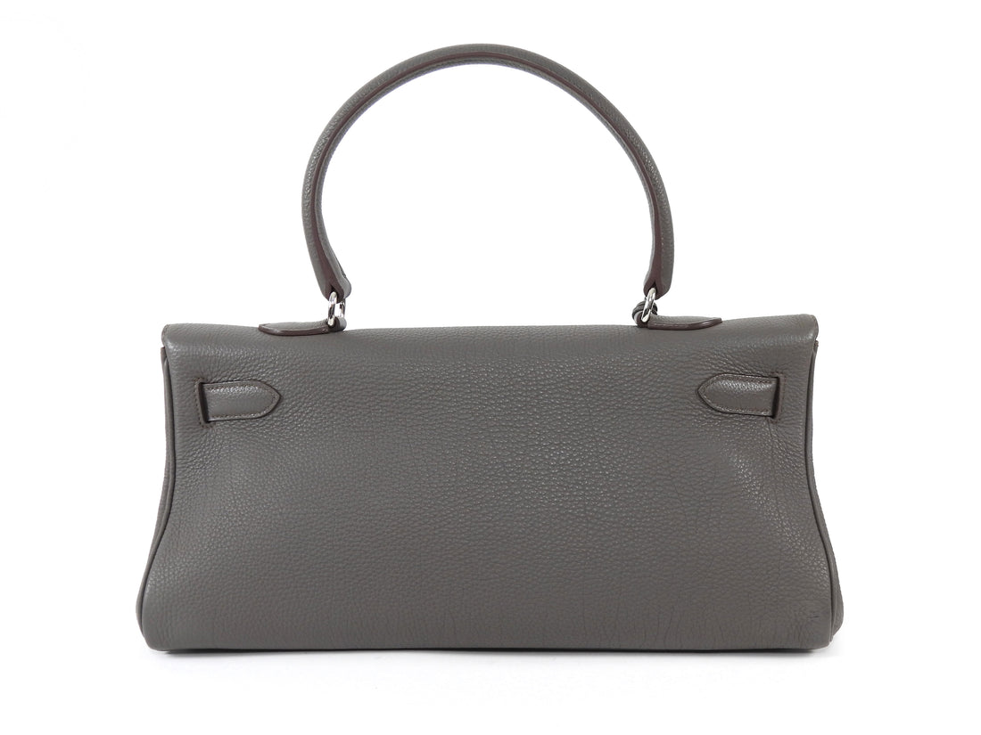 Hermes Etoupe JPG Shoulder Kelly 42 Clemence PHW Bag