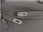 Hermes Etoupe JPG Shoulder Kelly 42 Clemence PHW Bag