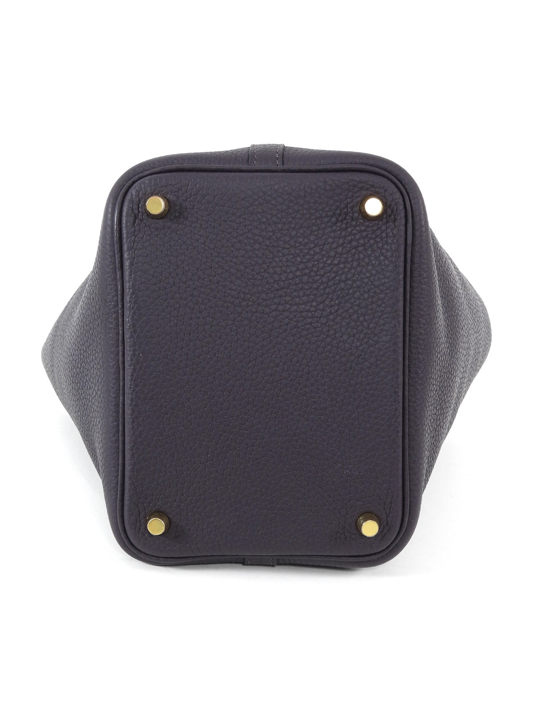 Hermes Cassis Picotin 18 N5 Cassis Dark Purple 2019 Clemence GHW Bag